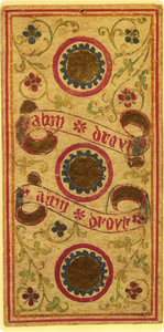 Three of pentacles